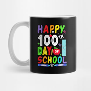 Happy 100th Day of School Shirt for Teacher or Child 100 Days Mug